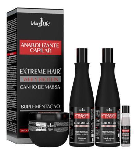 Kit Anabolizante Capilar Extreme Hair - Mary Life