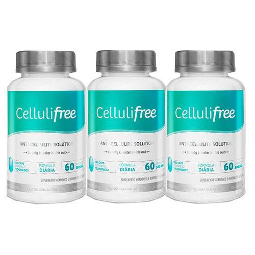 Kit 3 Anti Celulite Cellulifree Tratamento das Celulites