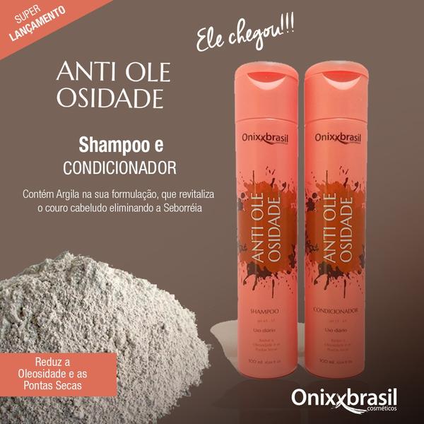 Kit Anti Oleosidade Onixx Brasil Shampoo e Mascara