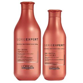 Kit Anti-Quebra L`Oréal Professionnel Inforcer Shampoo + Condicionador - 200 Ml