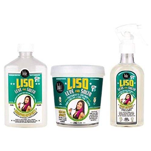 Kit Antifrizz Lola Liso, Leve And Solto - 3 Itens