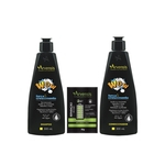 Kit Arvensis Wow Força e Crescimento Shampoo + Condicionador 300ml + Máscara Unidose 30g