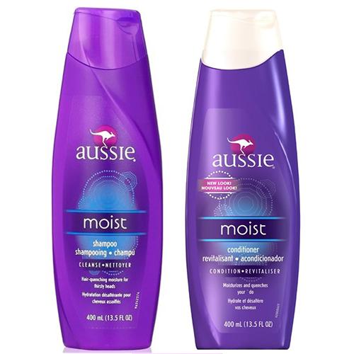 Kit Aussie Moist Shampoo 400ml + Condicionador 400ml - Aussie
