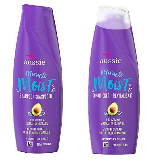 Kit Aussie Moist Shampoo e Condicionador 400ml Abacate