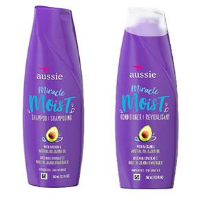 Kit Aussie Moist Shampoo e Condicionador 400ml
