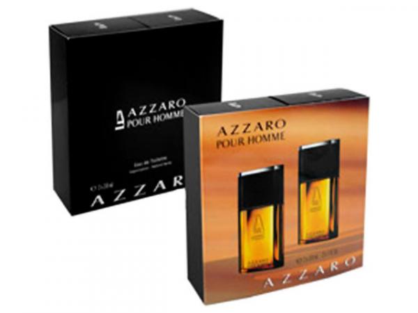 Kit Azzaro Eau de Toilette - Perfume Masculino com 2 Frascos de 30 Ml