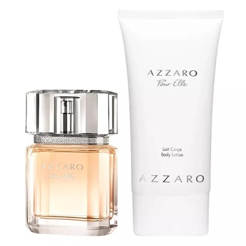 Kit Azzaro Pour Elle Feminino - Eau de Parfum 50Ml + Body Lotion