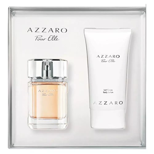 Kit Azzaro Pour Elle Feminino - Eau de Parfum 75Ml + Body Lotion