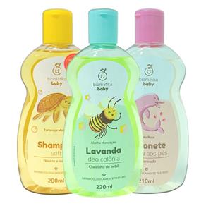 Kit Baby Lavanda 220ml, Sabonete Líquido e Shampoo 210ml