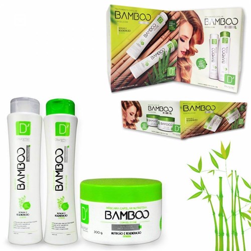 Kit Bamboo D'oura Hair ( 3 Itens)
