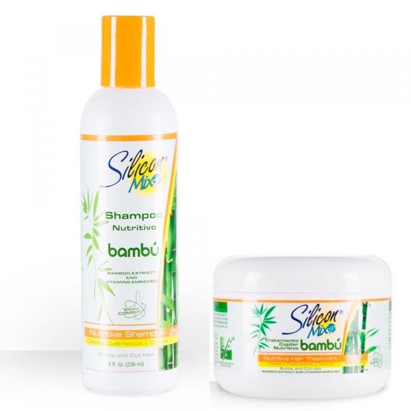 Kit Bambú Silicon Mix Shampoo 236ml e Máscara 225g