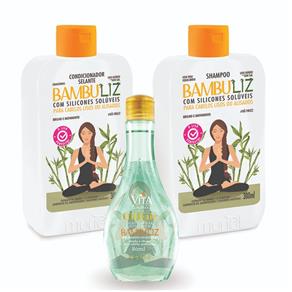 Kit Bambuliz Shampoo + Condicionador + Óleo Capilar Muriel
