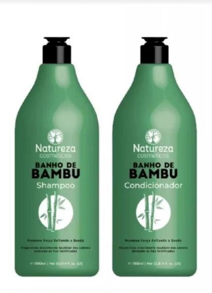 Kit Banho de Bambu Natureza Cosmeticos(2 1000ml) - Natureza Cosméticos