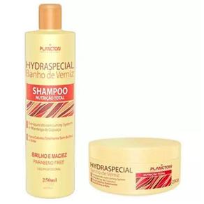 Kit Banho de Verniz Plancton Shampoo e Máscara - 250g+250ml