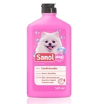 Kit Banho para cachorro: Shampoo Anti Pulgas e Condicionador Revitalizante Sanol