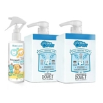 Kit Banho Pet Dovet Shampoo + Cond + Colonia 230ml