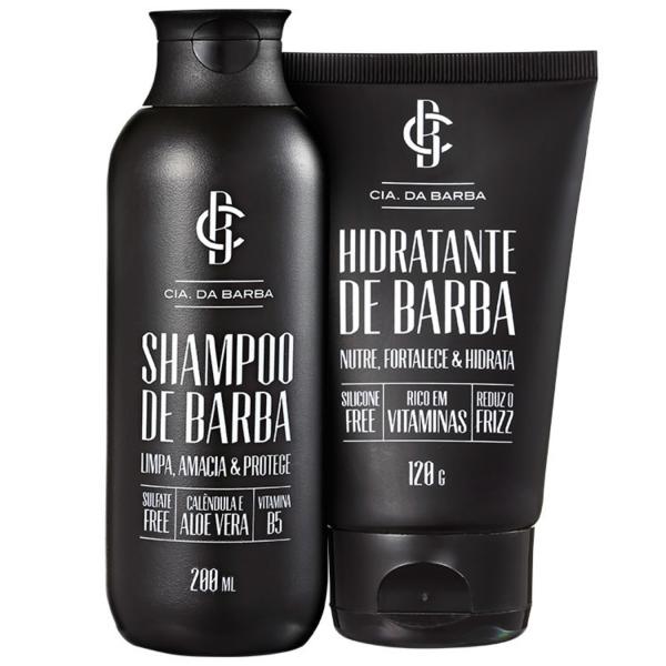 Kit Barba Cia da Barba - Shampoo 200ml + Hidratante 120g