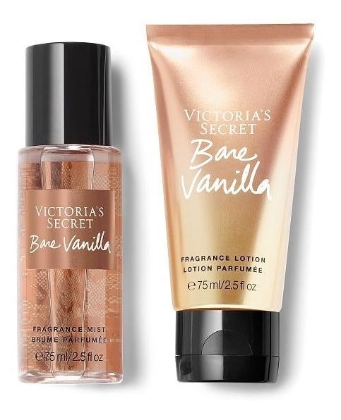 Kit Bare Vanilla Victoria S Secret Splash e Creme 75ml Cada - Victoria Secrets