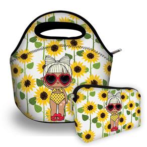 Kit Basic em Isoflex com 1 Bolsa + 1 Necessaire - ISOPRENE - Sunflower Doll