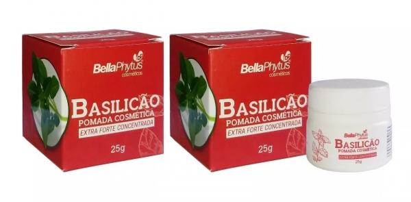 Kit 2 Basilicão Pomada Extra Forte Concentrada 25g - Bella Phytus