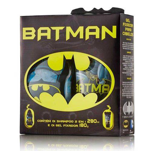 Kit Batman Shampoo 2 em 1 e Gel 460ml