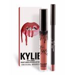 Kit Batom e Lápis Kylie Jenner Lipsticks Matte Dazzle
