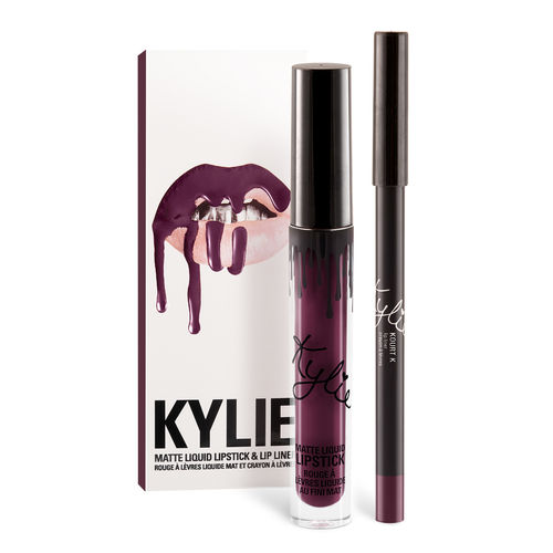 Kit Batom e Lápis Kylie Jenner Lipsticks Matte Kourt K