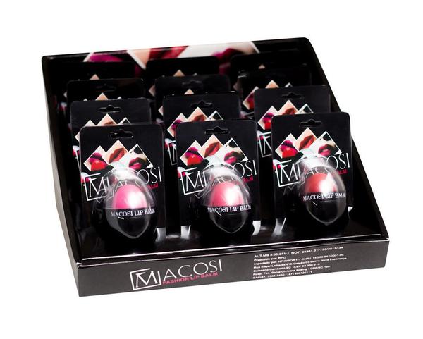 Kit Batom Fashion Lip Balm Macosi 12 Unidades - Cosméticos na Internet