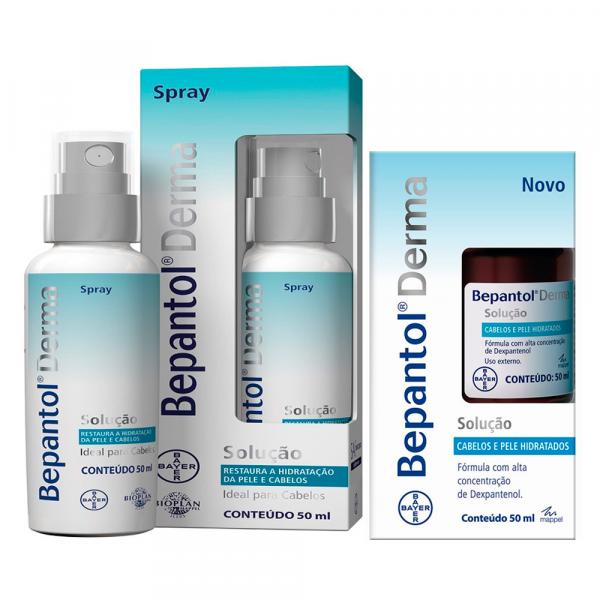 Kit Bayer Bepantol Derma Spray 50ml + Bepantol Solução 50ml - Bayer