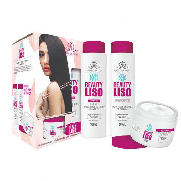 Kit Beauty Liso Phallebeauty - Phallebeauty Cosmetics