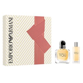 Kit Because It's You She Eau de Parfum Giorgio Armani - Perfume Feminino + Travel Size Kit