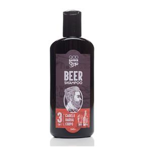 Kit Beer Shampoo e Leave-In Cabelo e Barba Qod Barber Shop