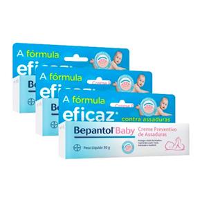 Kit Bepantol Baby Bayer 30g 3 Unidades