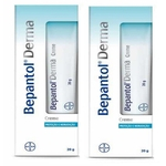 Kit Bepantol Derma Creme 20g pele sensível Hidratante 2 tubos
