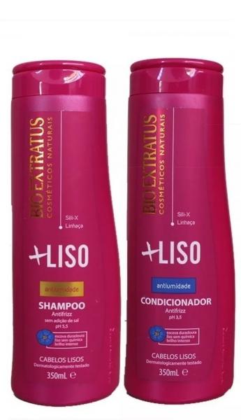 Kit Bio Extratus Mais Liso Antifrizz Shampoo e Condicionador