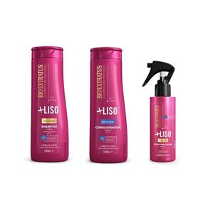 Kit Bio Extratus Mais Liso Shampoo Condicionador e Spray