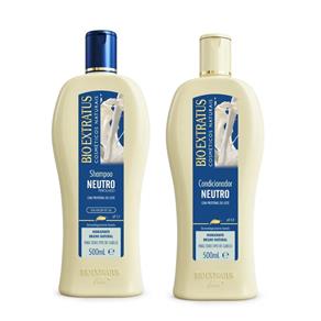 Kit Bio Extratus Neutro Leite Shampoo + Condicionador 500ml