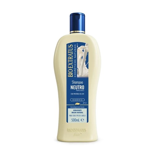 Kit Bio Extratus Neutro Leite Shampoo + Condicionador 500Ml