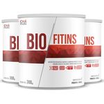 Kit 3 BioFitins Solúvel 200g - Chá Mais Sabor Natural