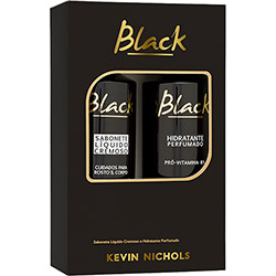 Kit Black Kevin Nichols Sabonete Líquido 350ml + Hidratante 350ml