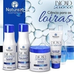 Kit Blond Science Natureza Cosmeticos 4 Produtos sos das Loiras