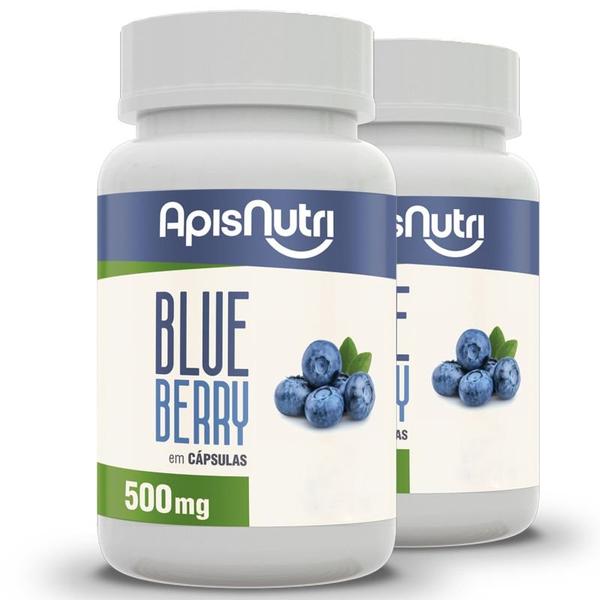 Kit 2 Blueberry Apisnutri 120 Cápsulas