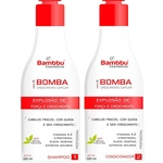 Kit Bomba - Acelerador de Crescimento Capilar - Shampoo 320ml Condicionador 320ml