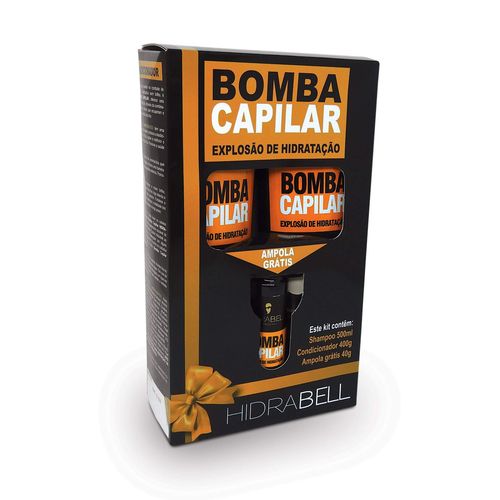 Kit Bomba Capilar ,shampoo e Condicionador Hidrabell