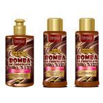 Kit Bomba de Chocolate Forever Liss Shampoo, Condicionador e Creme de Pentear 300ml