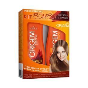 Kit Bomba Origem Nazca - Shampoo + Condicionador - 350ml