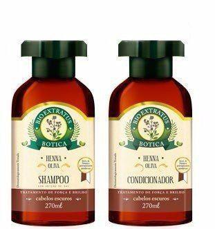 Kit Botica Henna Shampoo + Condicionador 270ml - Bio Extratus
