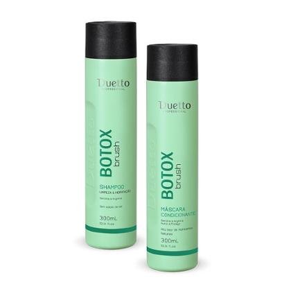 Kit Botox Brush Duetto Shampoo 300ml + Condicionador 300ml.