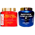 Kit Botox Capilar Life Hair Natural Titanium 1kg +botox Matizador 1kg