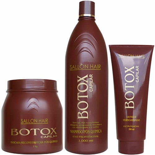 Kit Botox Capilar Pós Química Sallon Hair